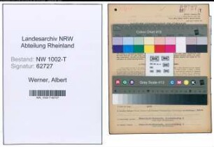Entnazifizierung Albert Werner , geb. 26.10.1908 (Installateur)