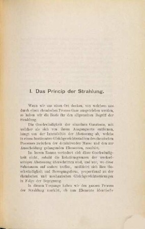 Die strahlende Materie v. A. Turner
