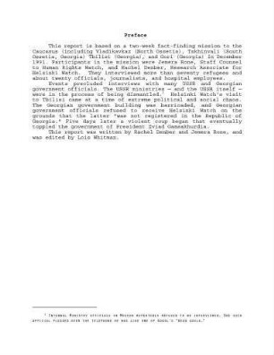 Violations of humanitarian law and human rights in the Georgia-South Ossetia conflict