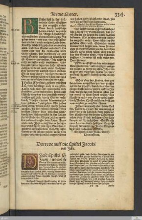 Vorrede zu Jakobus / Judas