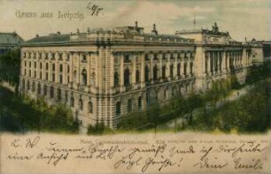 Gruss aus Leipzig: Neue Universitätsbibliothek