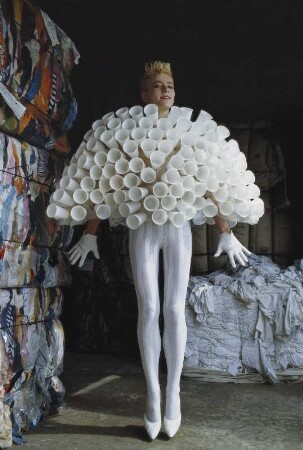 Titelfoto Zeitmagazin, Müllcouture