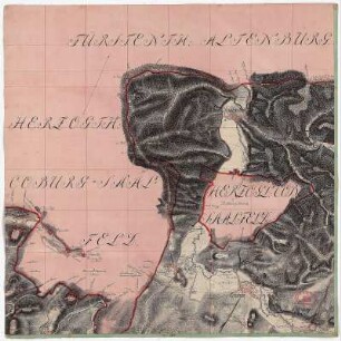 Oppurg, Kleindembach, Rehmen. Blatt 39 aus: Meilenblätter von Sachsen