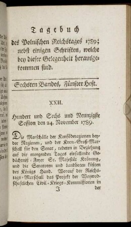 Sechsten Bandes, Fünfter Heft.