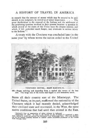 170. Railway and stage-coach route to the Ohio valley. - 8vo. W. and T. Adv. Amer. 1852
