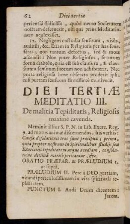 62-65, Meditatio III