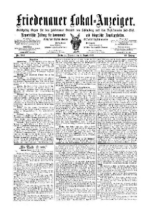 Nr. 184, 08.08.1905