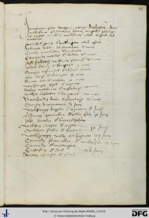 [fol. 79] Rektorat Georg Northofer 1508