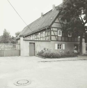 Dresden-Mockritz, Altmockritz 14. Bauernhof (1793, 1892). Wohnstallhaus