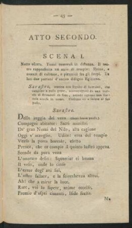 Atto secondo Scena I - XIV