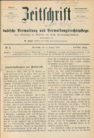 11. Januar-26. Dezember = No. 1-26