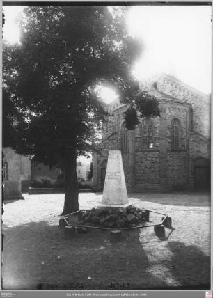 Goethegedenkstein in Garbenheim bei Wetzlar