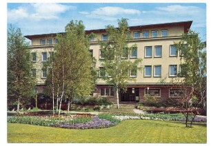 Doktorweg 4. Detmold. Gebäude der Evangelische Familienfürsorge