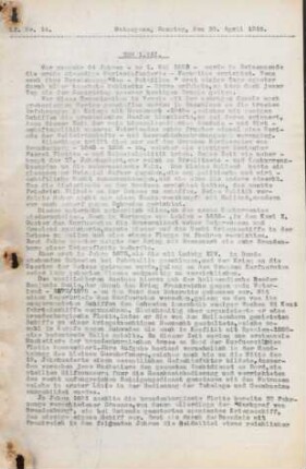 Nr. 14. Sonntag, den 30. April 1916