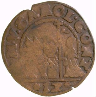 Münze, Soldo, 1655 - 1656