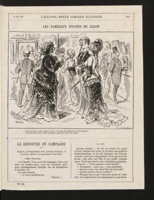 Les tableaux vivants du Salon