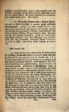 Deß Löbl. Schwäbischen Creyses Müntz-Patent