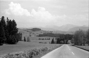 Weiler: Alpenstraße bei Weiler