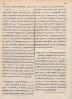 216 [Rezension] Heussner, Alfred, Einführung in Rudolf Euckens Lebens- und Weltanschauung