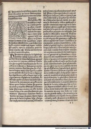 La epistola al Damasio et a Theodonio del transito del beato Hieronymo