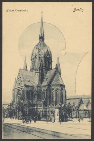 Ansichtskarte "Heilige Kreuzkirche", Seitenansicht [4/4]