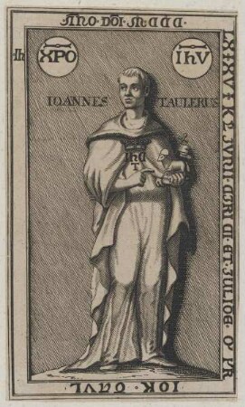 Bildnis des Ioannes Taulerus
