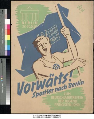 Originaltitel: Vorwärts! Sportler nach Berlin 27. - 30. Mai 1950