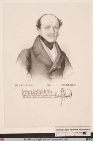 Bildnis Alcibiade de Tavernier