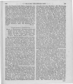 Einsiedler-Ansichten und Träume von dem Menschen, dem Staate, der Politik und der Kirche. Bd. 1-2. Hrsg. v. A. Friedank [i. e. H. W. Löst]. Hamm: Wundermann 1828