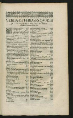 Verba Et Phrases