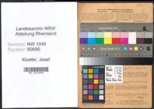 Entnazifizierung Josef Kloefer , geb. 14.05.1904 (Kranfuehrer)
