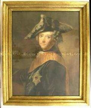 Porträt des jungen Königs Friedrich II. von Preußen