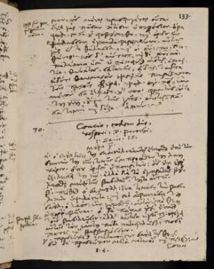 133, 29.1.1598 (vesperi), 1. Sam 15