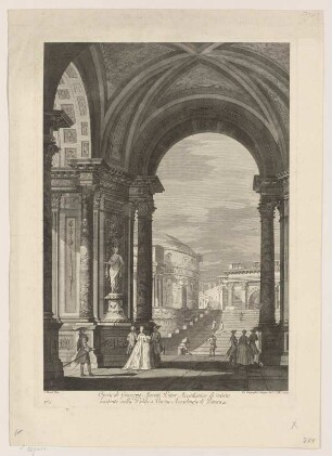 Fantastische Architektur mit Pantheon
