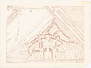 Kleinsiedlung Friesland, Emden: Lageplan 1:1000