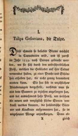 Journal für die Gärtnerey, welches eigene Abhandlungen, Auszüge und Urtheile der neuesten Schriften, so vom Gartenwesen handeln, auch Erfahrungen und Nachrichten enthält, 17. 1789