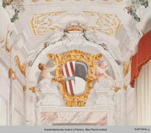 Putti mit Wappen der Corsini-Capponi