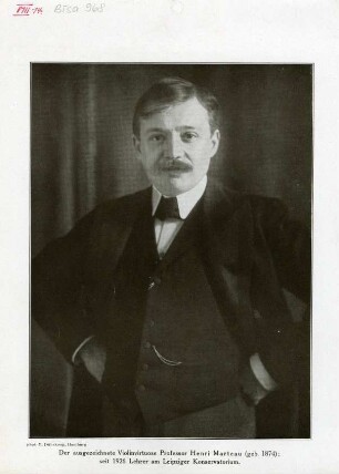 Marteau, Henri (1874-1934)