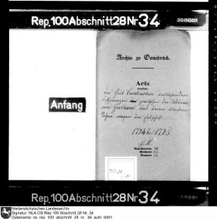 Erbstreitigkeiten zwischen der Witwe von Grothaus und ihrem ältesten Sohn wegen des Gutes Krietenstein