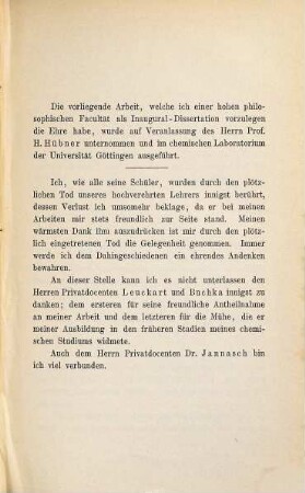 Propionylanhydroisodiamidotdud : (Propenylisotoluylenamidin.) (Inaugural-Dissertation.)