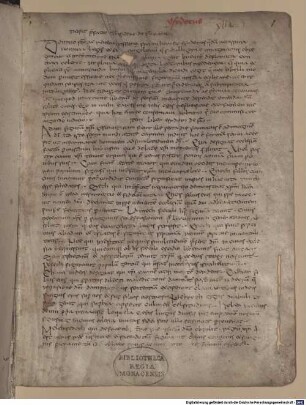 Isidori liber de allegoriis nominum legis et evangeliorum [u.a.] - BSB Clm 14423