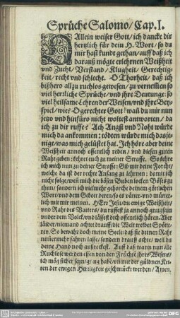 [Sprüche Salomo]