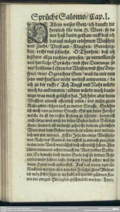 [Sprüche Salomo]