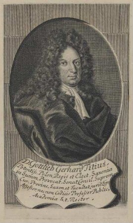Bildnis des Gottlieb Gerhard Titius