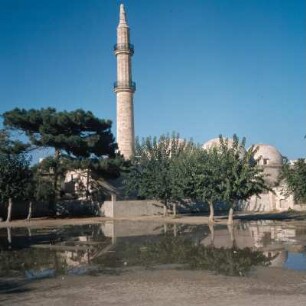 Réthymnon. Große Moschee. Die Große Moschee, von Süden