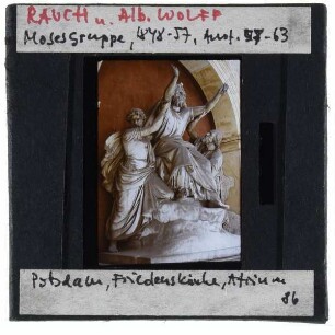 Potsdam, Friedenskirche,Rauch, Wolff, Moses, gestützt von Aaron und Hur