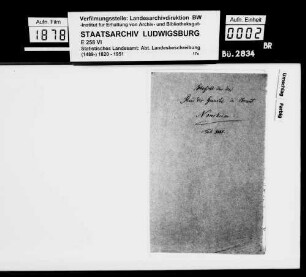 Gewerbestatistik des Oberamts nach der Katasteraufnahme 1829