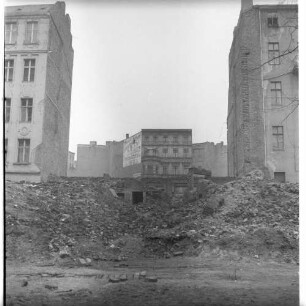 Negativ: Gelände, Hauptstraße 12, 1951