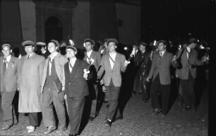 Freiburg: Fackelzug