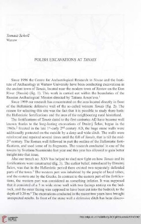 15: Polish excavations at Tanais